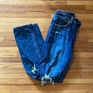 PAIGE Distressed Skinny Jeans